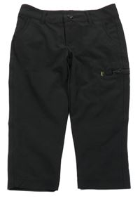 Černé šusťákové kalhoty Kuniboo