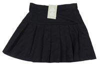 Nové - Černá skládaná sukně H&M