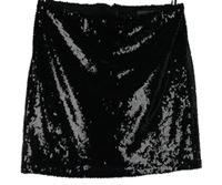 Dámská černá flitrová sukně zn. Primark 