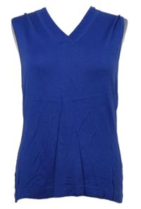 Dámská safírová svetrová vesta Austin Reed 