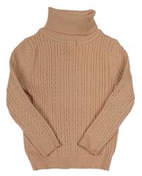 Světlerůžový svetr s rolákem Primark