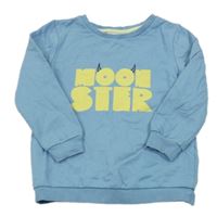 Světlemodrá mikina s nápisem so cute