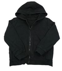 Černá propínací mikina s kapucí George