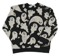 Černá mikina s duchy H&M