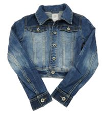 Modrá riflová crop bunda S. Oliver