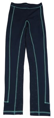 Tmavomodré sportovní jezdecké legíny TCM