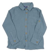 Modrá mušelínová košile Lupilu