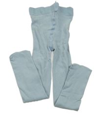 Světlemodré punčocháče H&M