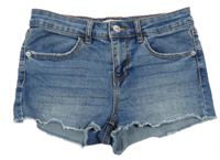 Modré riflové kraťasy Denim Co.