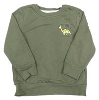 Khaki mikina s dinem George