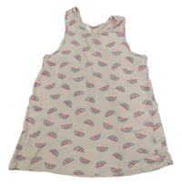 Světlerůžový top s melouny H&M