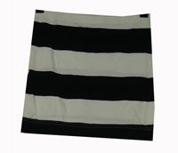 Dámská smetanovo-černá pruhovaná sukně H&M