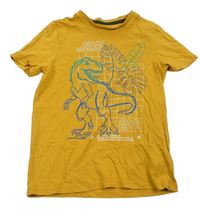 Žluté tričko s dinosaurem F&F