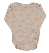 Světlerůžové body s kytičkami Ergee