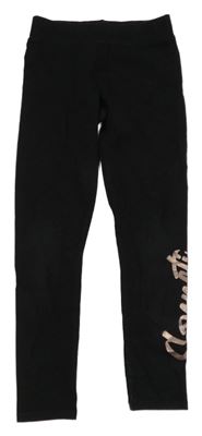 Černé legíny s logem Sonneti