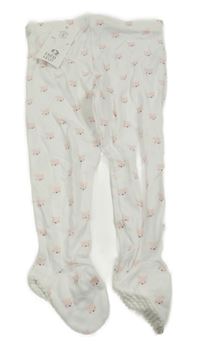 Nové - bílé polodupky s medvídky F&F