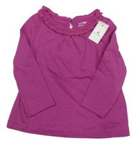 Nové - Purpurové triko s kanýrem GAP