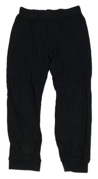 Černé pyžamové kalhoty F&F