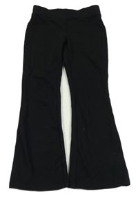 Černé flare teplákové kalhoty ONLY