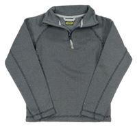 Tmavomodro-bílá vzorovaná outdoorová mikina Trespass