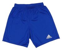 Modré funkční sportovní kraťasy Adidas