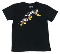 Černé tričko s Mickeym zn. Disney 