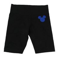 Černé elastické kraťasy Disney