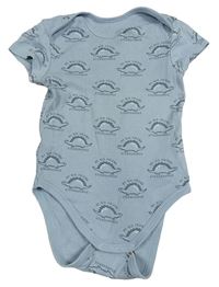 Světlemodré body s dinosaury C&A