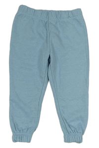 Světlemodré cuff tepláky Primark 