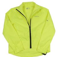 Nové - Neonově žlutá šusťáková běžecká bunda s logem Pinnacle