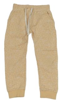 Béžové tepláky s kytičkami Jamie Kay