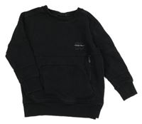 Černá mikina s nápisem George 