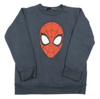 Tmavomodrá mikina se Spider-manem LC Waikiki 