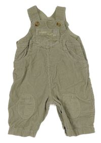 Béžové manšestrové laclové kalhoty Disney