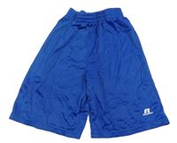 Safírové perforované sportovní kraťasy Russell 