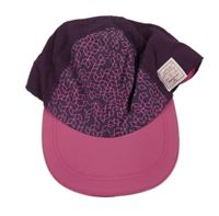 Lilkovo-růžová šusťáková sportovní kšiltovka Decathlon