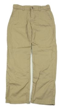 Béžové plátěné chino kalhoty LC Waikiki 