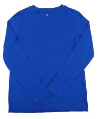 Kobaltově modré triko H&M