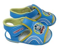 Modro-žluté koženkové sandály s Thomasem vel. 21