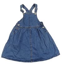 Modré pinny riflové šaty Denim Co.