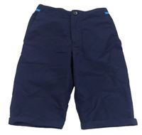Tmavomodré outdoorové kraťasy Quechua
