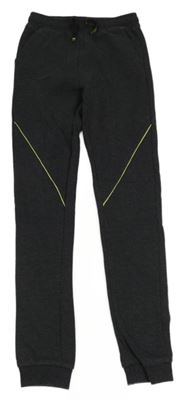 Černošedé melírované tepláky POCOPIANO