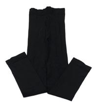 Černé punčochové legíny