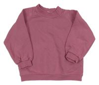 Starorůžová mikina ZARA