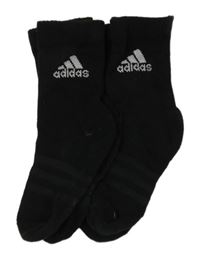2x - Černé ponožky Adidas