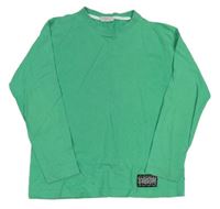 Zelené triko s výšivkou Dognose 