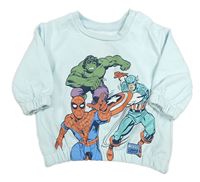 Světlemodrá mikina s Avengers Primark