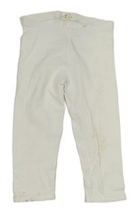 Bílé capri legíny H&M