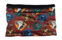 Vínový nákrčník se zvířaty - Harry Potter