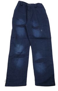 Tmavomodré lehké rifle